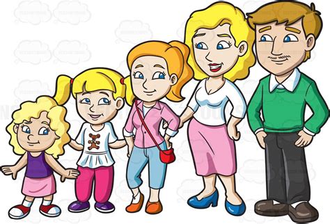 dad spends time with his favorite little <b>daughters</b>. . Family with three daughters cartoon